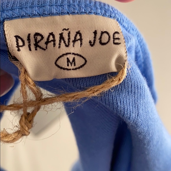 Pirana Joe blue sleeveless tank dress - Picture 6 of 11